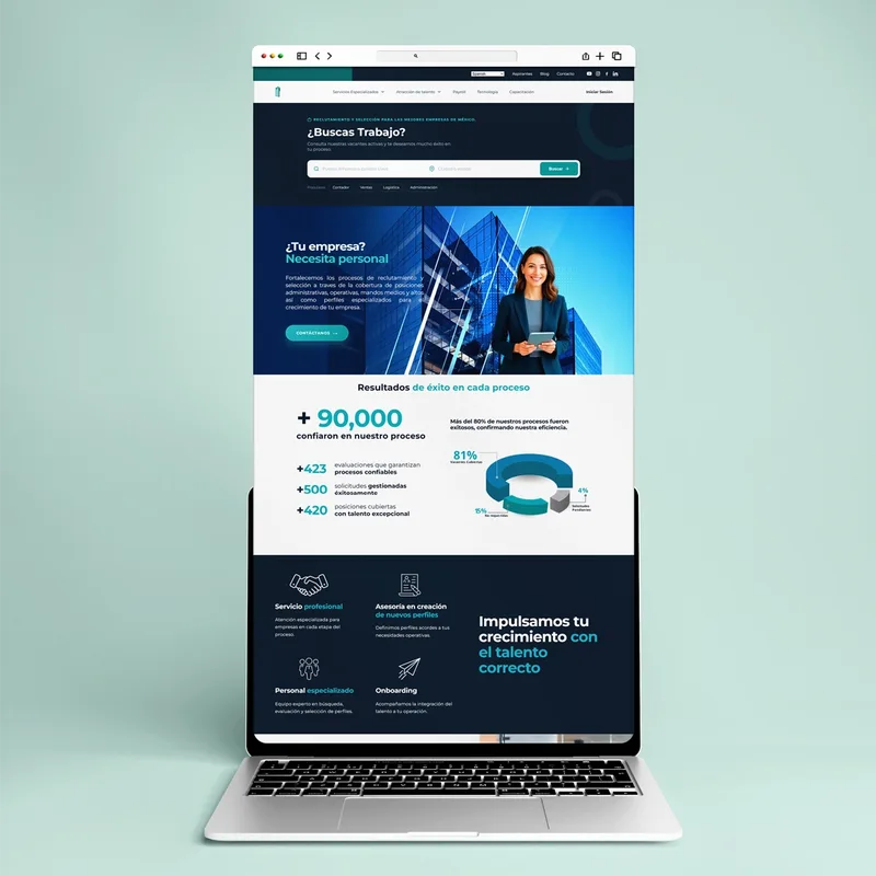 Plataforma E-commerce & Web Corporativa